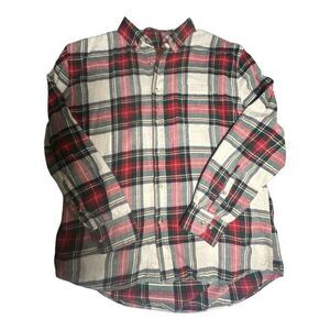 Men's Plaid Button-Down Shirt